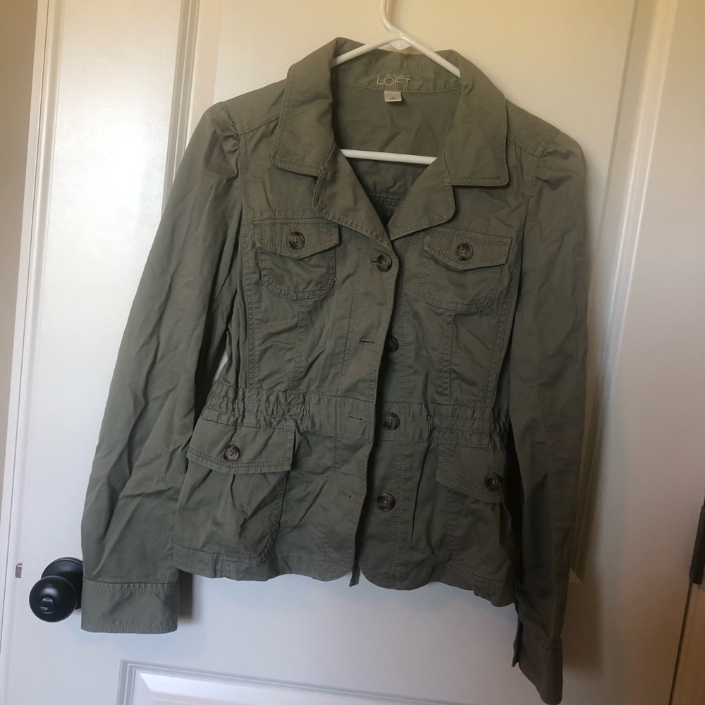 Ann Taylor Loft Cargo Jacket